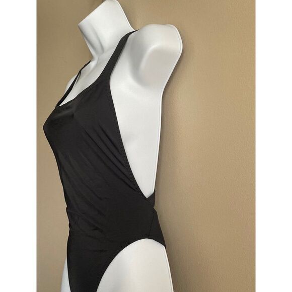 Solid & Striped black cut-out one-piece womens small - Picture 3 of 9